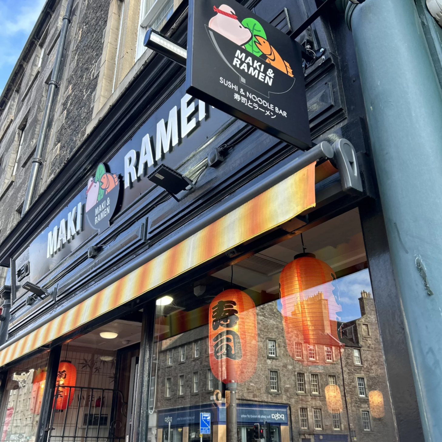 Maki & Ramen's Nicolson Street, Edinburgh outlet